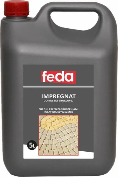 Impregnues për bekaton Feda Wet Paving Block, efekt gur i lagësht, 5L, gri - 1