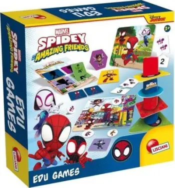 Lojëra edukative Spidey Educational Games Collection, set aktivitetesh, 2+