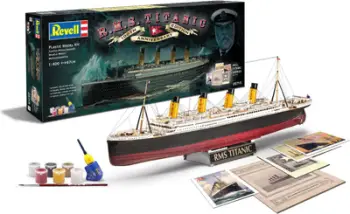 Model anije plastike Revell RMS Titanic 100th Anniversary 05715, gift set, me bojëra dhe ngjitës