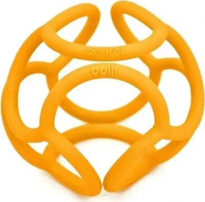 Lodër Ogobolli Sensory Teethers, portokalli - 1