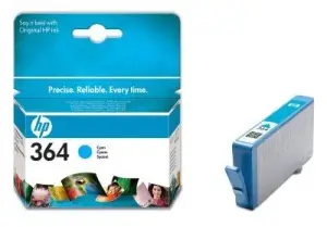 Patron boje HP 364, 3ml, cyan, origjinal