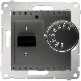 Regulator temperature Kontakt-Simon Simon 54 DRT10W.01/48, 5-40°C, 230V, antracit