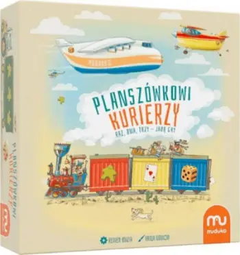 Lojë tavoline Muduko Board Game Couriers, 5 vjeç +