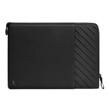 Mbrojtëse laptopi Tomtoc Voyage A10, 13", ultra e hollë, për MacBook Air Pro, e zezë