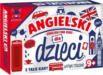 Lojë edukative Kangaroo English For Children 9+, për fëmijë 9+