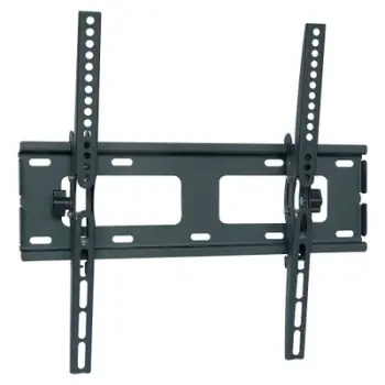 Mbajtëse muri për TV Techly 301269, 23-55", 60kg, me pjerrje, e zezë