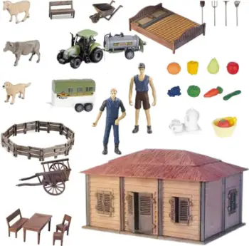 Set lodër ferme No Name DIY Farm, kreativ, shumëpjesësh