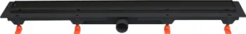 Kanaletë lineare dushi Werit JOMOTech Exclusive 40 175 30750400 38, 75cm, me flis, e zezë matte