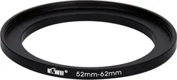 Unazë adapteri KIWI SU 52-62mm, metal, për filtra 62mm