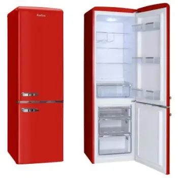 Frigorifer kombinë Amica KGCR 387 100, 181L, 181cm, i bardhë