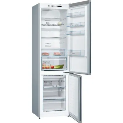 Frigorifer kombinë Bosch KGN39VWEB, 2.03m, 368L No Frost, i bardhë - 2