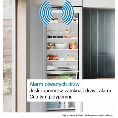 Frigorifer kombinë Bosch KGN39VWEB, 2.03m, 368L No Frost, i bardhë - 13