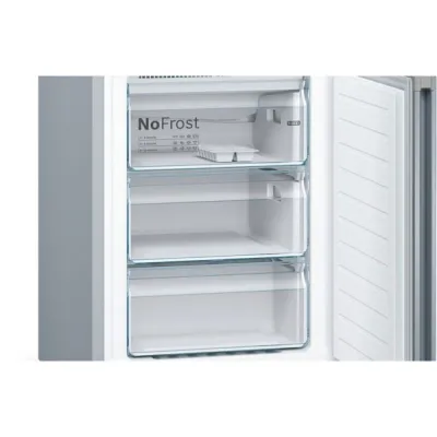 Frigorifer kombinë Bosch KGN39VWEB, 2.03m, 368L No Frost, i bardhë - 3