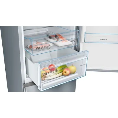 Frigorifer kombinë Bosch KGN39VWEB, 2.03m, 368L No Frost, i bardhë - 5