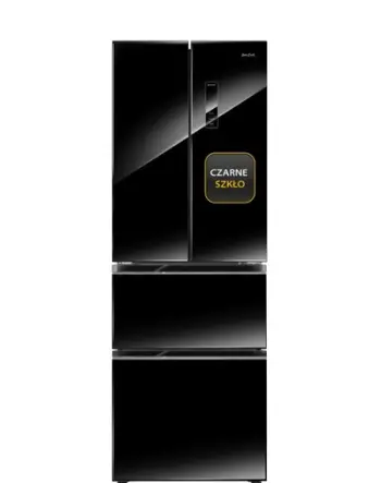Frigorifer Sam Cook French Door, 351L, klasa energjisë E, i zi
