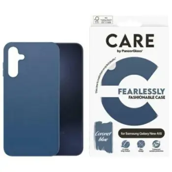 Kapak telefoni PanzerGlass CARE Fashionable, për Samsung Galaxy A15, i hollë, blu