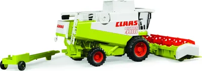 Lodër kombajnë Bruder Claas Lexion 480, Grain Harvester, plastike, shumëngjyrëshe - 2