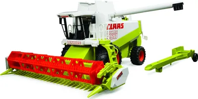 Lodër kombajnë Bruder Claas Lexion 480, Grain Harvester, plastike, shumëngjyrëshe - 3