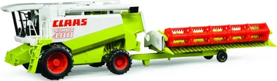 Lodër kombajnë Bruder Claas Lexion 480, Grain Harvester, plastike, shumëngjyrëshe - 4