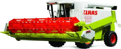 Lodër kombajnë Bruder Claas Lexion 480, Grain Harvester, plastike, shumëngjyrëshe - 5