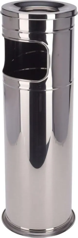 Kosh plehrash Excellent Houseware me tavëll, çelik inox, argjendtë - 1