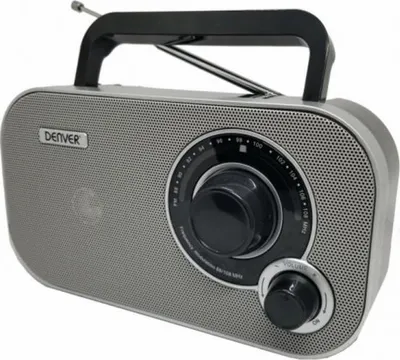 Radio kuzhine Denver TR-51, FM, analoge, gri - 1