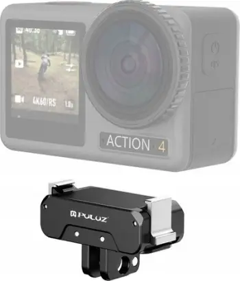 Adapter Puluz PU995B për GoPro 1/4" në DJI Osmo Action 3 4, i zi