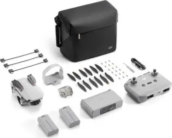 Dron DJI Mini 2 SE Fly More Combo, 2.7K, 12MP, gri