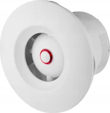 Ventilator banjoje Awenta Orbit WXO125F, fi 125mm, fotocelulë dhe kohëmatës, i bardhë