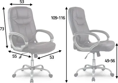 Karrige zyre ergonomike Sofotel 355, ekzekutive, e zezë - 5