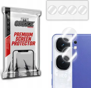 Qelq mbrojtës kamerë 2 copë Vivo iQOO Neo9s Pro Plus, hibrid, transparent