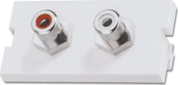 Modul audio LINDY 2 x Phono Snap-in, 2 porta, i artë