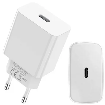 Karikues muri JELLICO C8, USB C PD 20W, QC 3.0, i bardhë - 1
