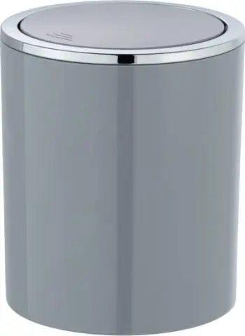 Kosh bërllogu Wenko Inca Grey Top, 2L, kapak swing, gri