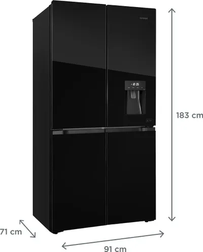 Frigorifer amerikan Concept LA8891BC, Total No Frost, dispenser uji, i zi - 2