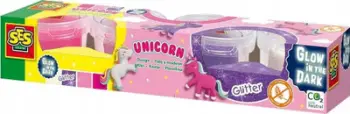 Set plasteline SES Creative Unicorn 00471, 4x90g, shumëngjyrësh