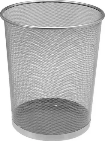 Kosh letre Philips Metal Basket, 29.5x35cm, metal rrjetë, argjendtë
