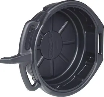 Enë kullimi vaji KS Tools 150.9360, 17L, Ø445mm, e zezë