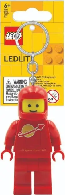 Çelës ndriçues LEGO Spaceman, LED, i kuq