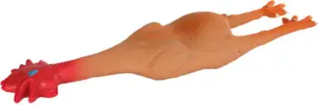 Lodër për qen Trixie Latex Rooster Large, 47cm, multingjyrëshe