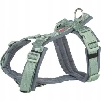 Parzmore për qen Trixie Premium Tracking, M 53-64 cm, e mbushur, jeshile grafit