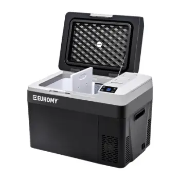 Frigorifer portativ Euhomy CF008-30BL, 30L, kompresor, i zi