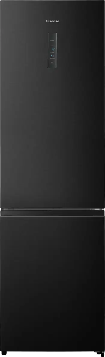 Frigorifer kombinë Hisense Combi 2m, Total No Frost, display dixhital, i zi