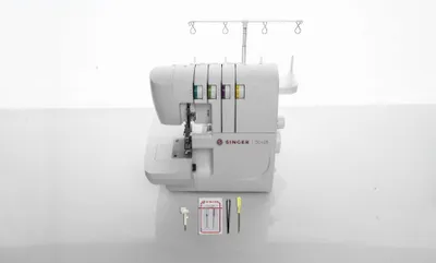 Makina qepëse overlock Singer S0105, 6 qepje, 105W, e bardhë - 4