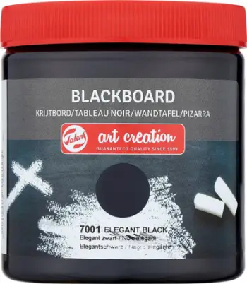 Bojë dërrase e zezë Talens Art Creation 7001, 250ml, e zezë