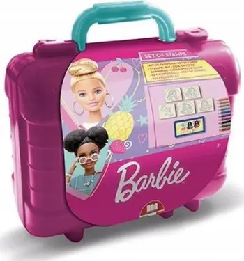 Kuti lapsash Multiprint Barbie 8009233428683, set 19 pjesë, shumëngjyrëshe