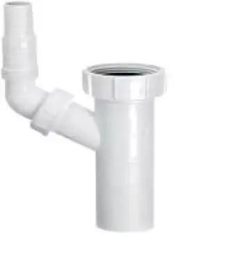 Set montimi sifon lavamani Karlak MON002, dalje për lavatriçe, plastik, i bardhë