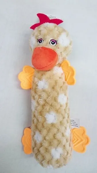 Lodër për qen Yarro International Duck, 28 cm, me shishe të brendshme, shumëngjyrëshe - 1