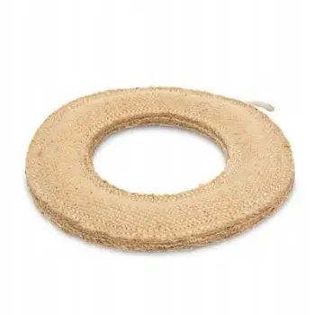 Lodër për qen Barry King Ring, jute natyrale, 17cm, bezhë