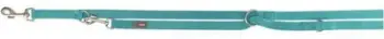 Leckë për qen Trixie Premium Adjustable, 200cm x 2cm, najlon, blu aqua